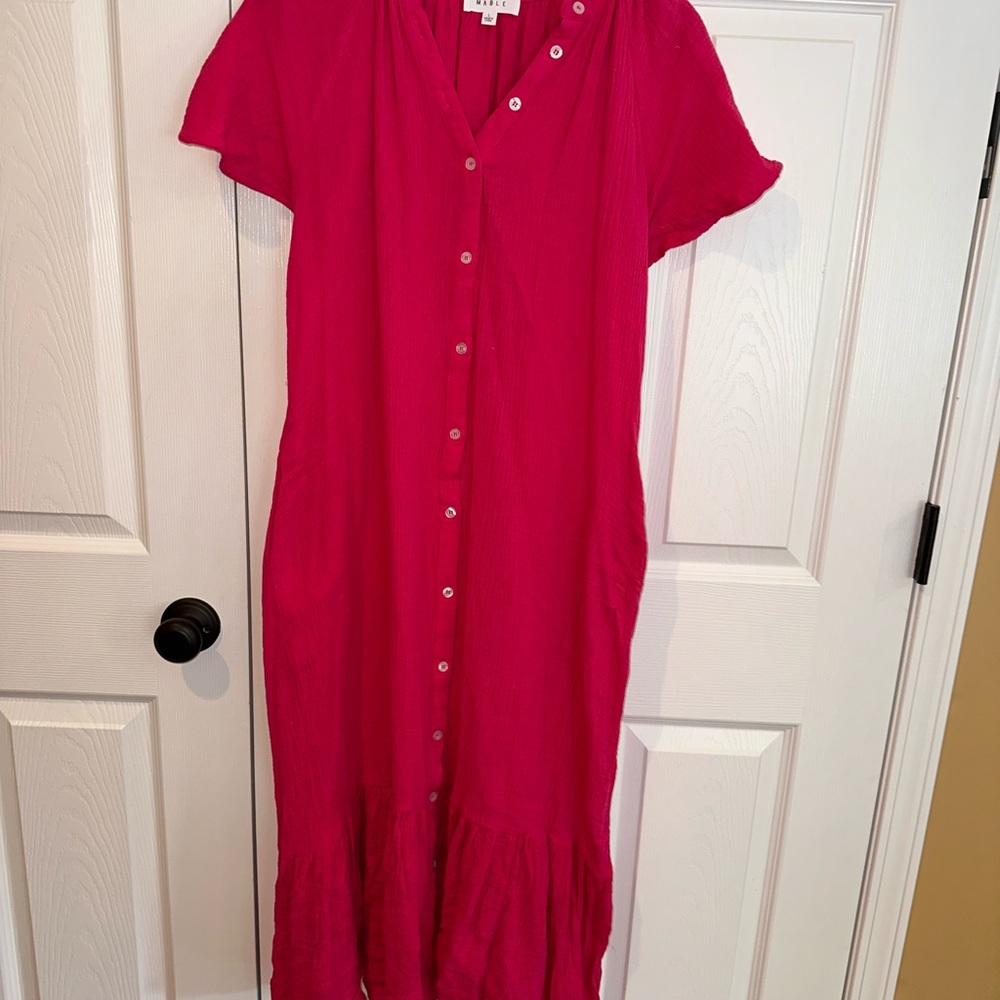 Red Dress Boutique Fuchsia Maxi Dress